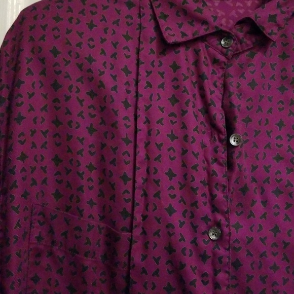Vintage A Benedetto Button Down Tunic - Picture 4 of 5